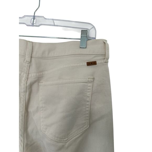 AYR Cream Casual Everyday High Rise The Beat Drop Ankle Cropped Jeans Size 30 - Picture 7 of 12